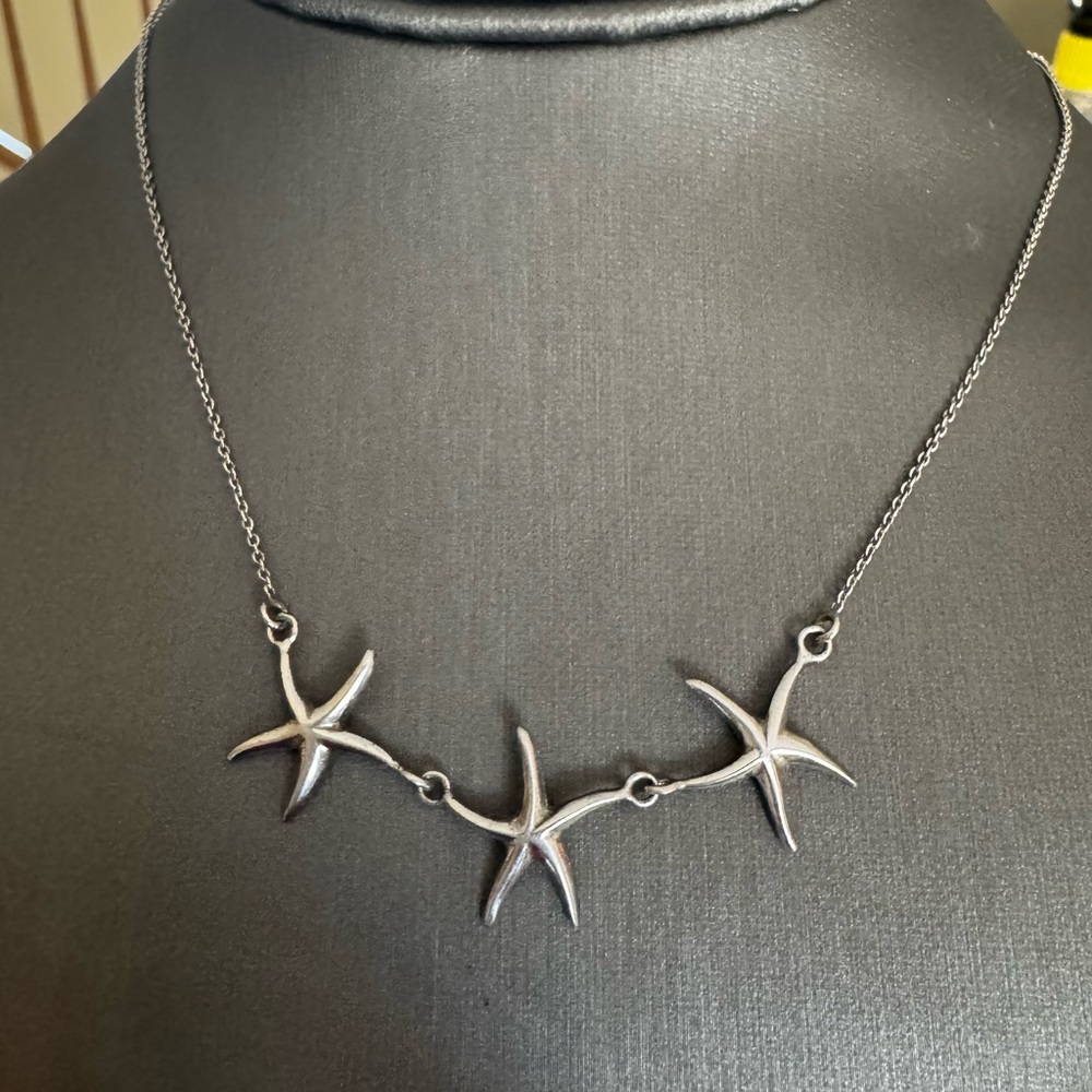 Sterling Silver Starfish Necklace